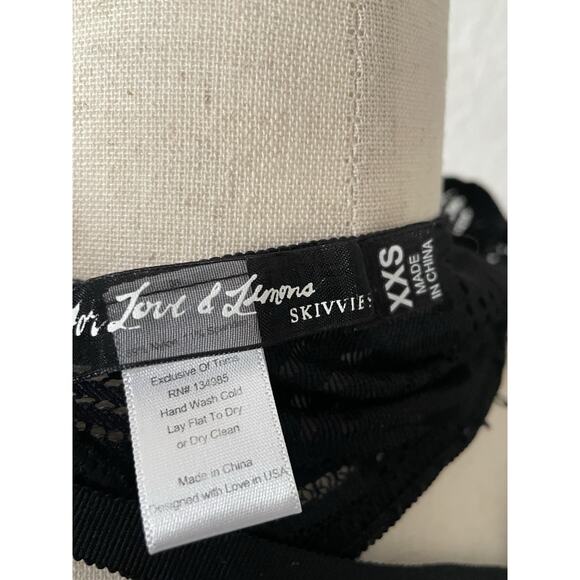 For Love & Lemons Bra Lingerie Skivvies Love You Knot Bralette - Picture 7 of 10